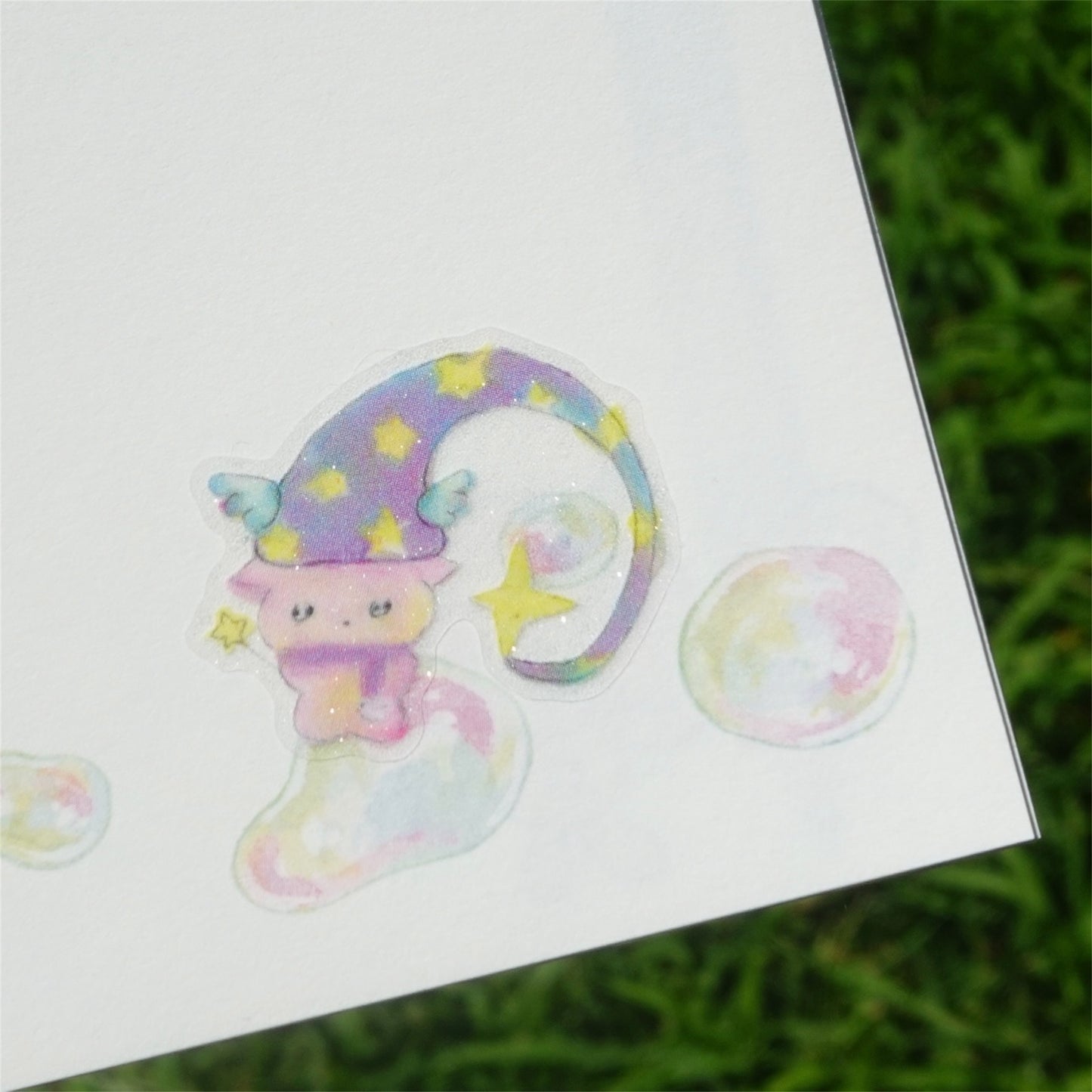 【peco】PET Shimmering Sticker - I will always love you / ステッカー