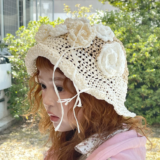 Straw hat / Beige / ストローハット