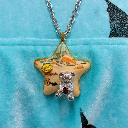 Puppet Print Series -Necklace / vacation / プリントネックレス