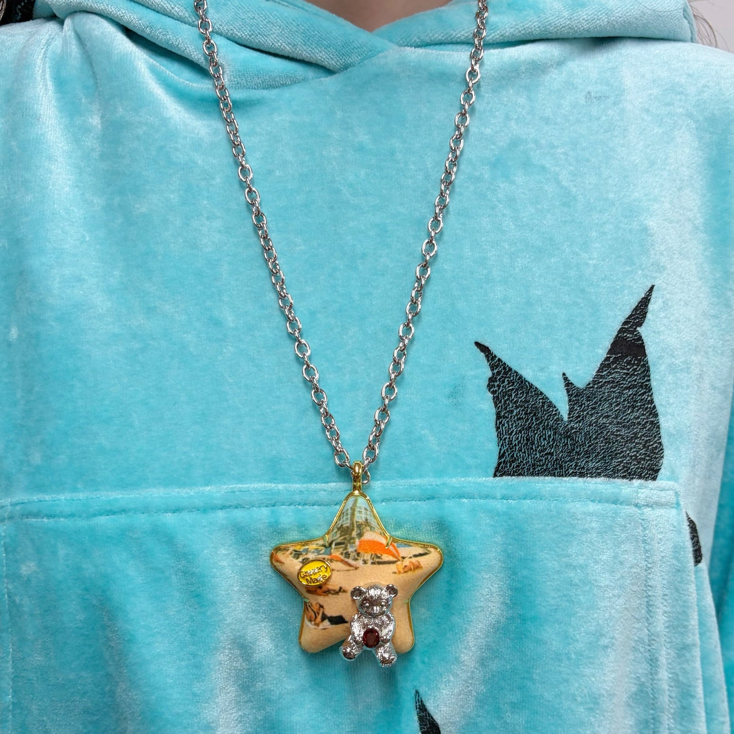Puppet Print Series -Necklace / vacation / プリントネックレス