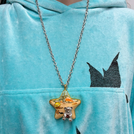 Puppet Print Series -Necklace / vacation / プリントネックレス