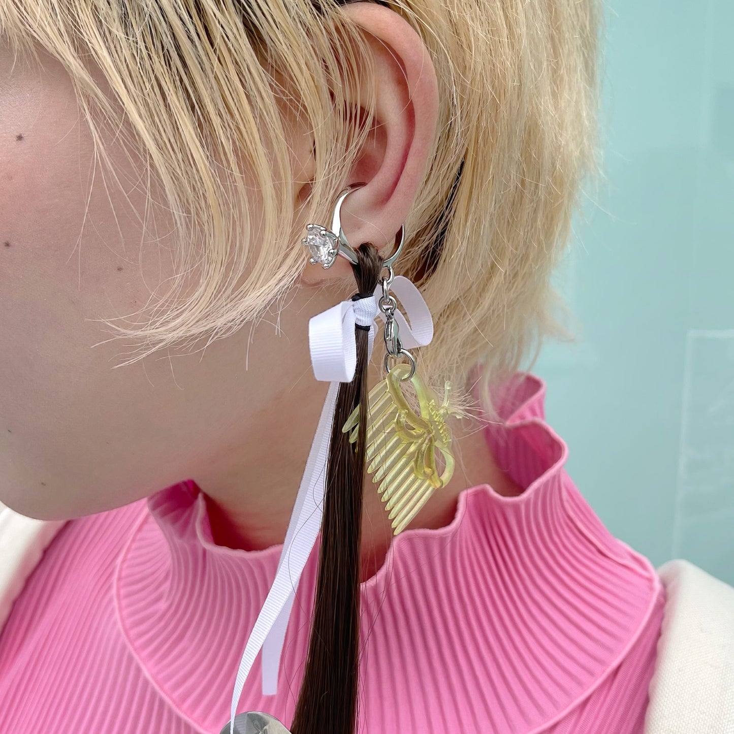HAIRDO EAR CUFF / YELLOW / D'heygereコラボレーションイヤーカフ