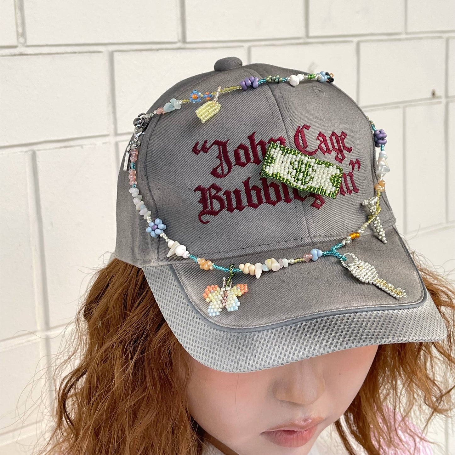 SPRAYED JCB_BUBBLE MONEY EDITION / GRAY / スプレービーズキャップ