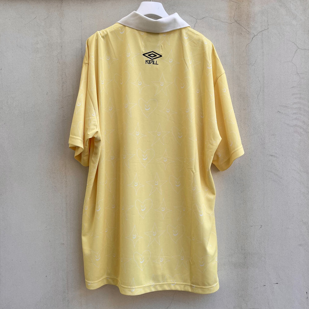 GAME SHIRT UMBRO COLLABORATION / YELLOW / グラフィックゲームシャツ