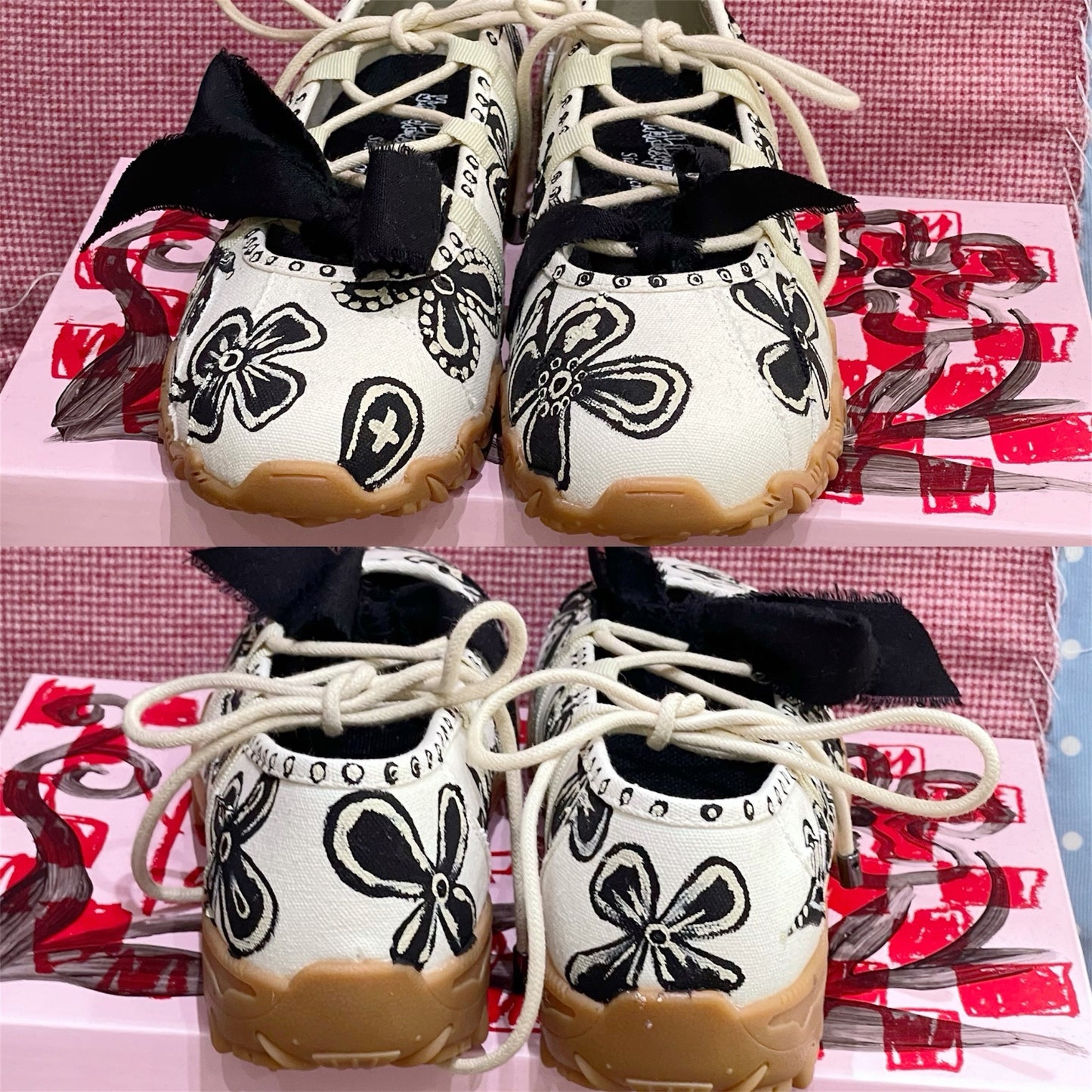 【堀米春寧 x yushokobayashiコラボレーションシューズ】Harune Turn / Natural / 24cm