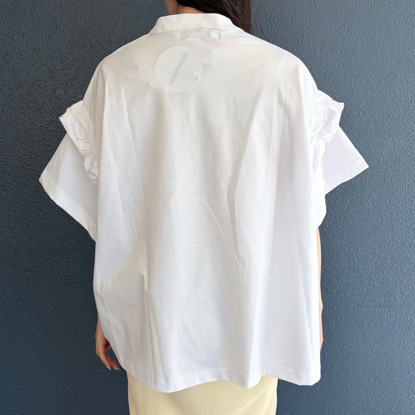 SHRINK T-SHIRT / WHITE - PARADIS / シュリンクグラフィックTシャツ