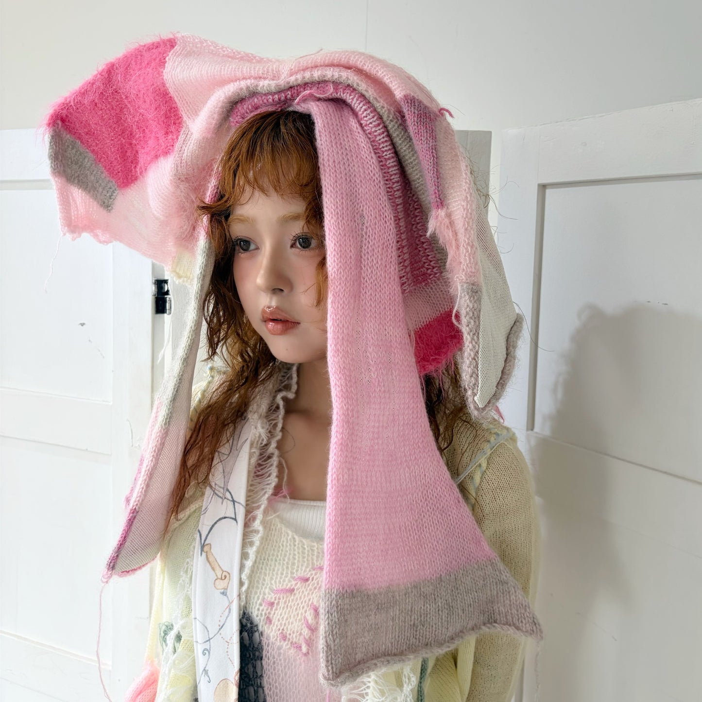 Death Ribbon / Pink / ヘッドピース