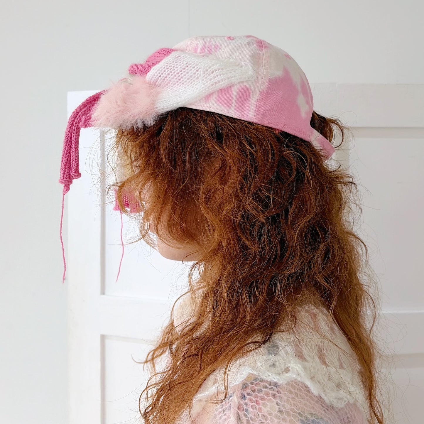 Ribbon cap / Pink / リボンキャップ