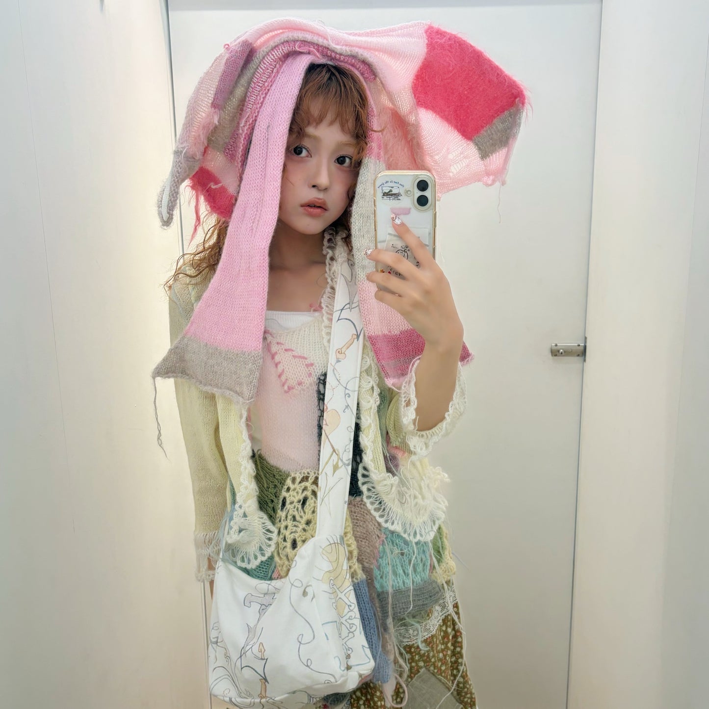 Death Ribbon / Pink / ヘッドピース