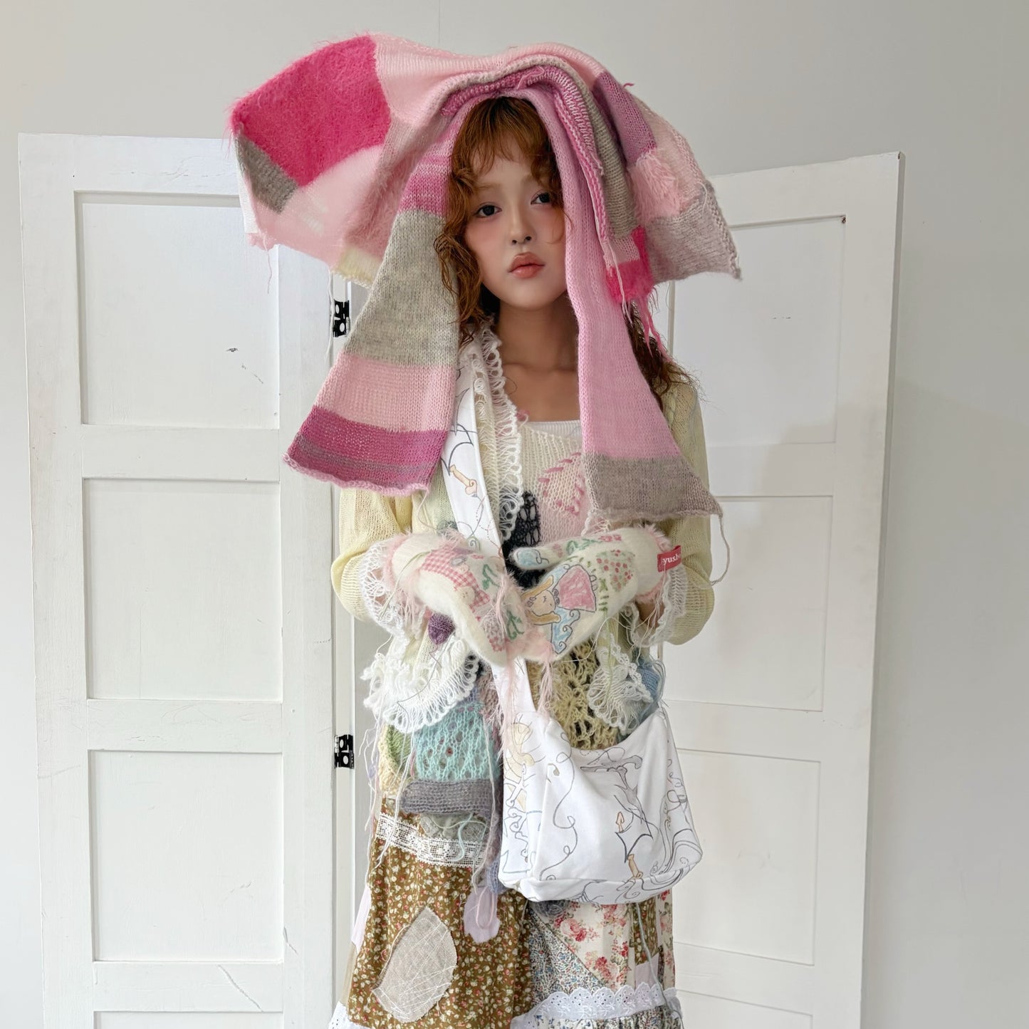 Death Ribbon / Pink / ヘッドピース