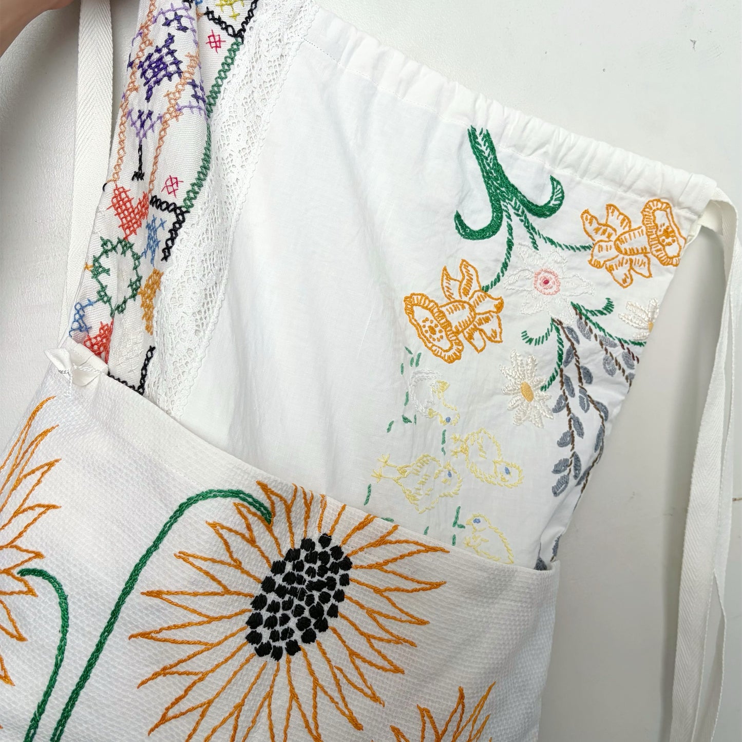 TABLECLOTH drawstring backpack / テーブルクロスバックパック