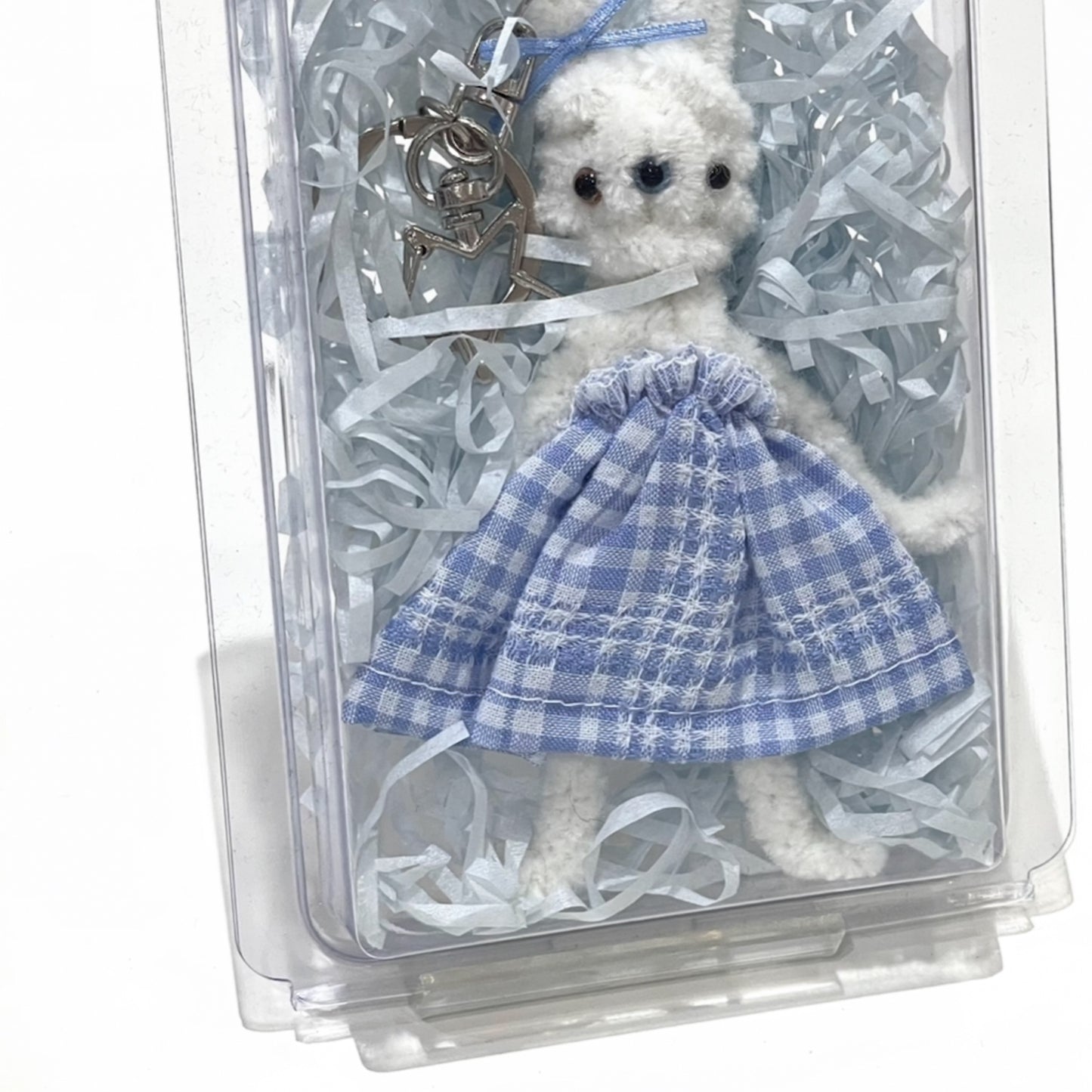 Little bunnies key ring / White / リトルバニーキーリング