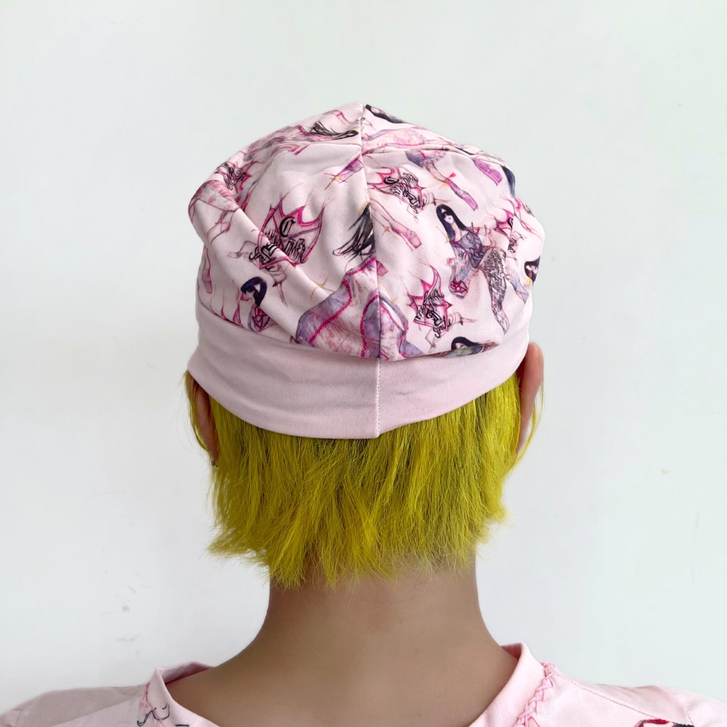 Pink baseball cap / グラフィックキャップ