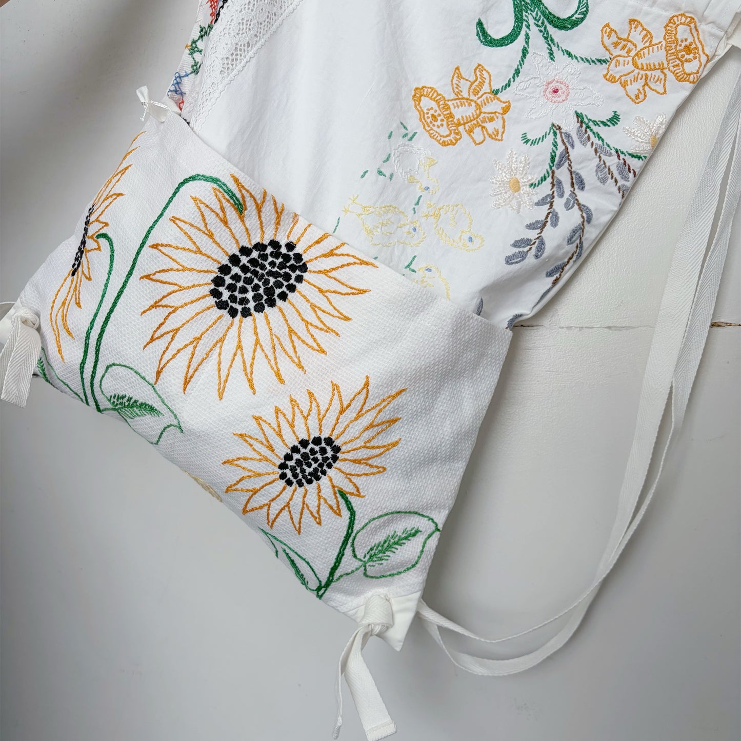 TABLECLOTH drawstring backpack / テーブルクロスバックパック
