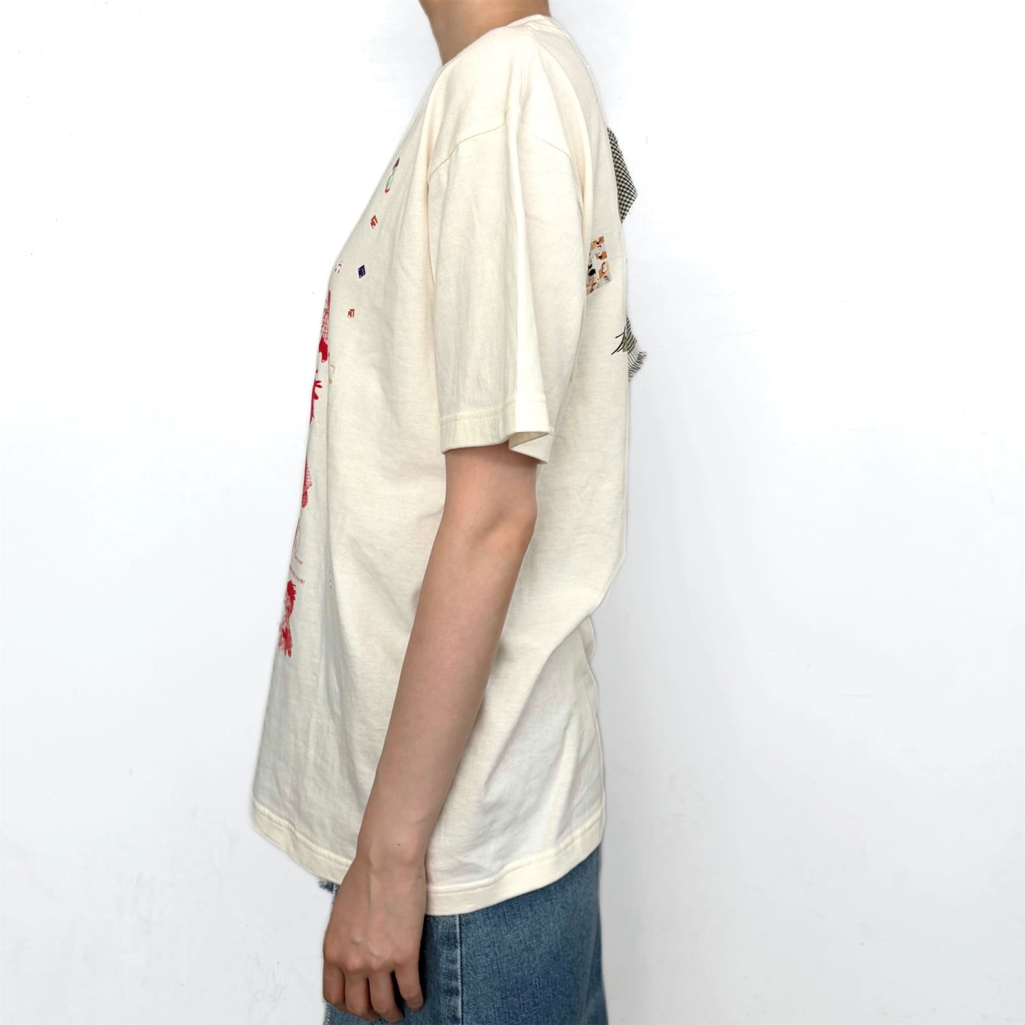 We are 友 T-shirt / Off white / プリントTシャツ