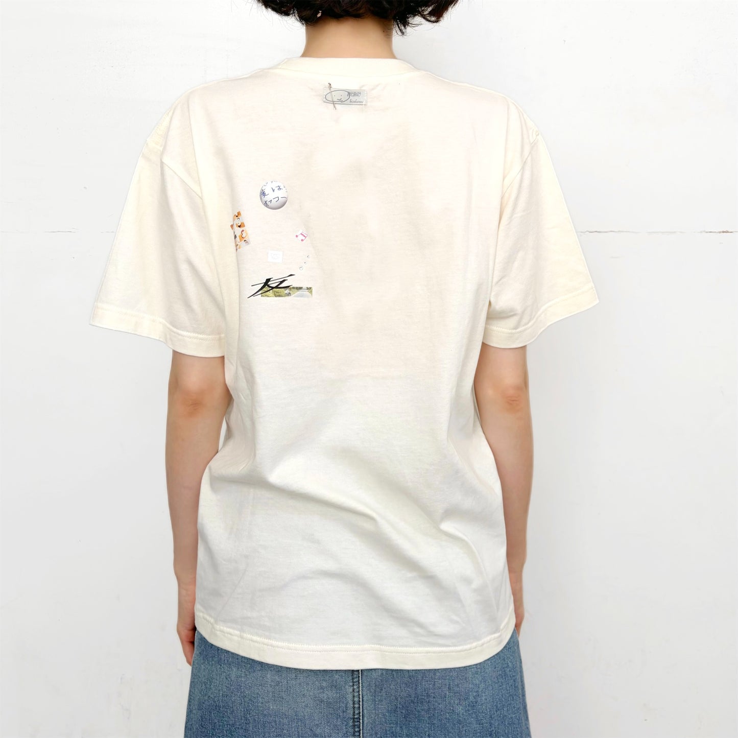 We are 友 T-shirt / Off white / プリントTシャツ