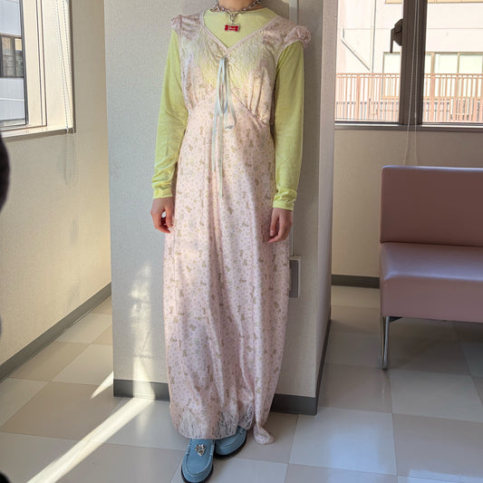 sissi slip dress / Pink / スリップワンピース