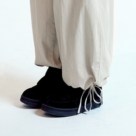 SHIRRING TOBI PANTS / ASH PINK / シャーリングパンツ