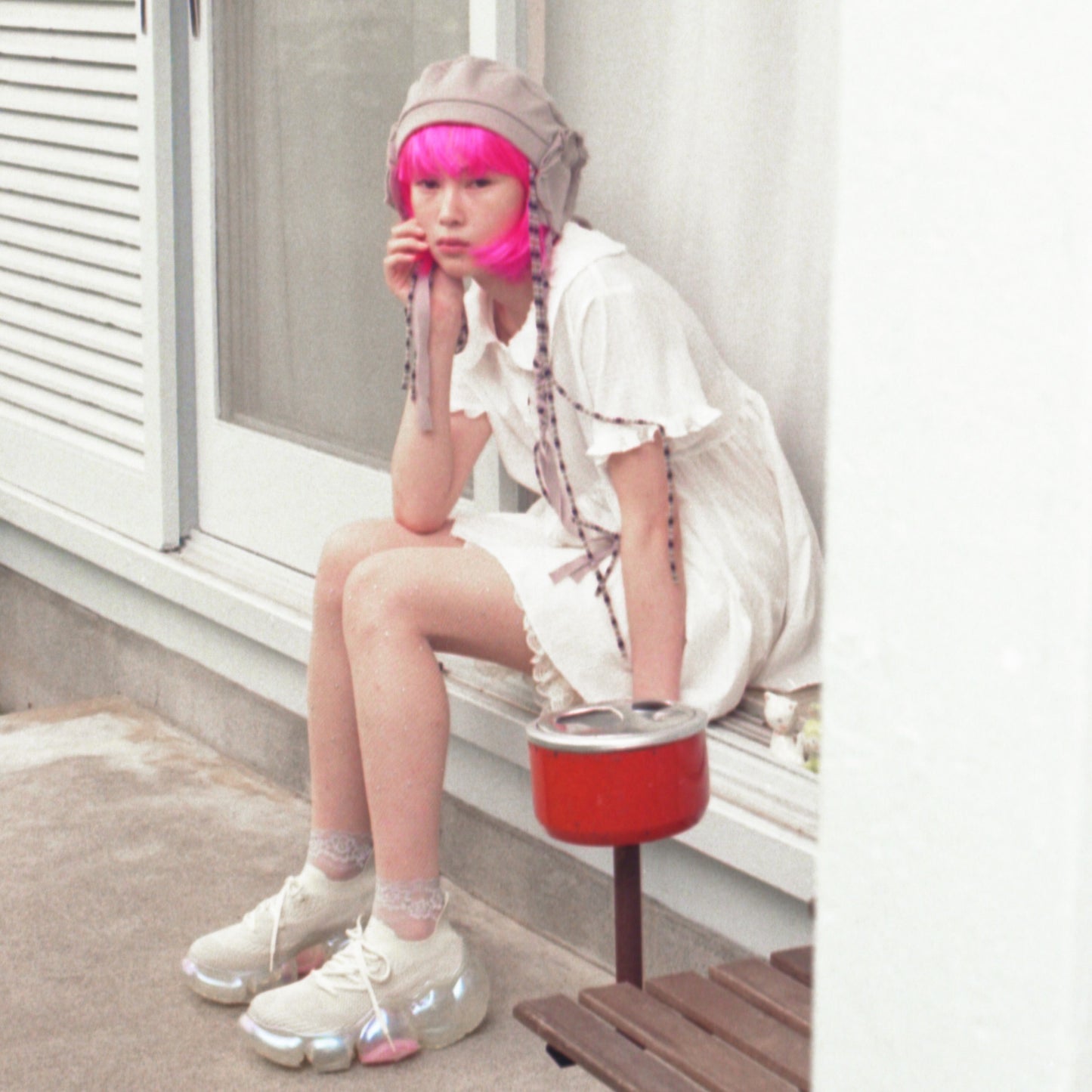 Reversible Jersey Beret / Grey / リバーシブルジャージべレー
