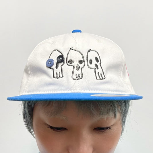 Skull cap / White / スカルキャップ