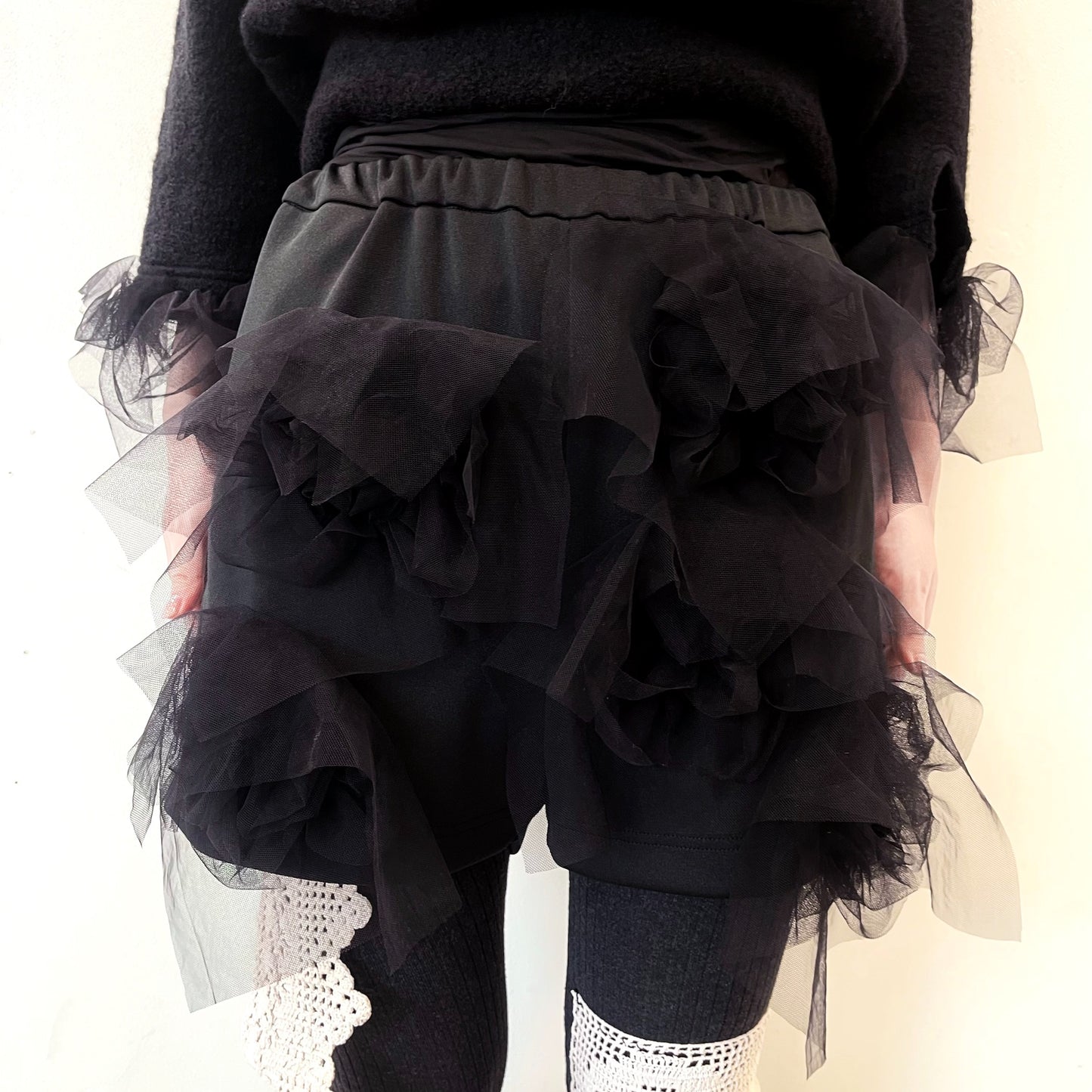 Tulle short pants / Black / チュールショートパンツ | シープ / SHEEP | MIYAO