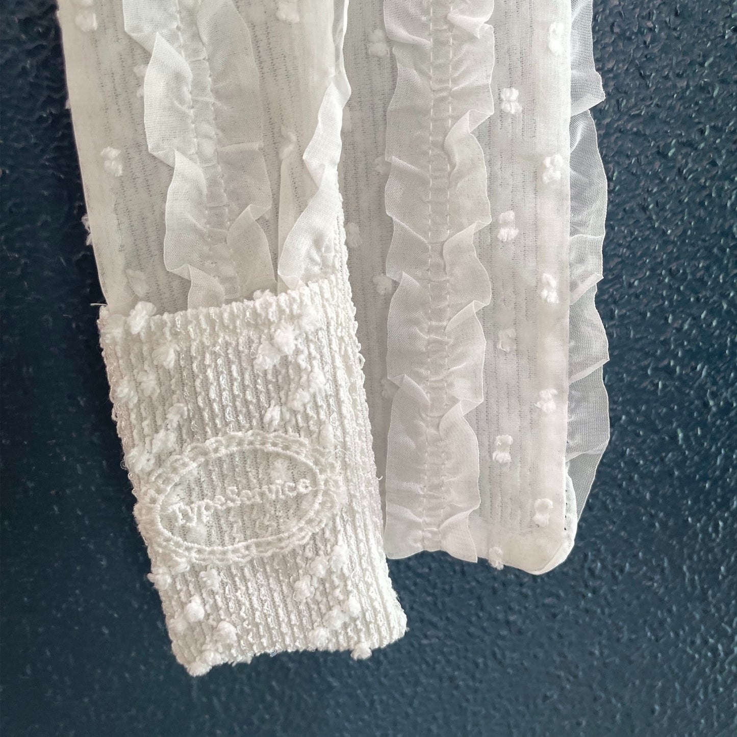 Layered Pocket Scarf / White / レイヤードポケットスカーフ