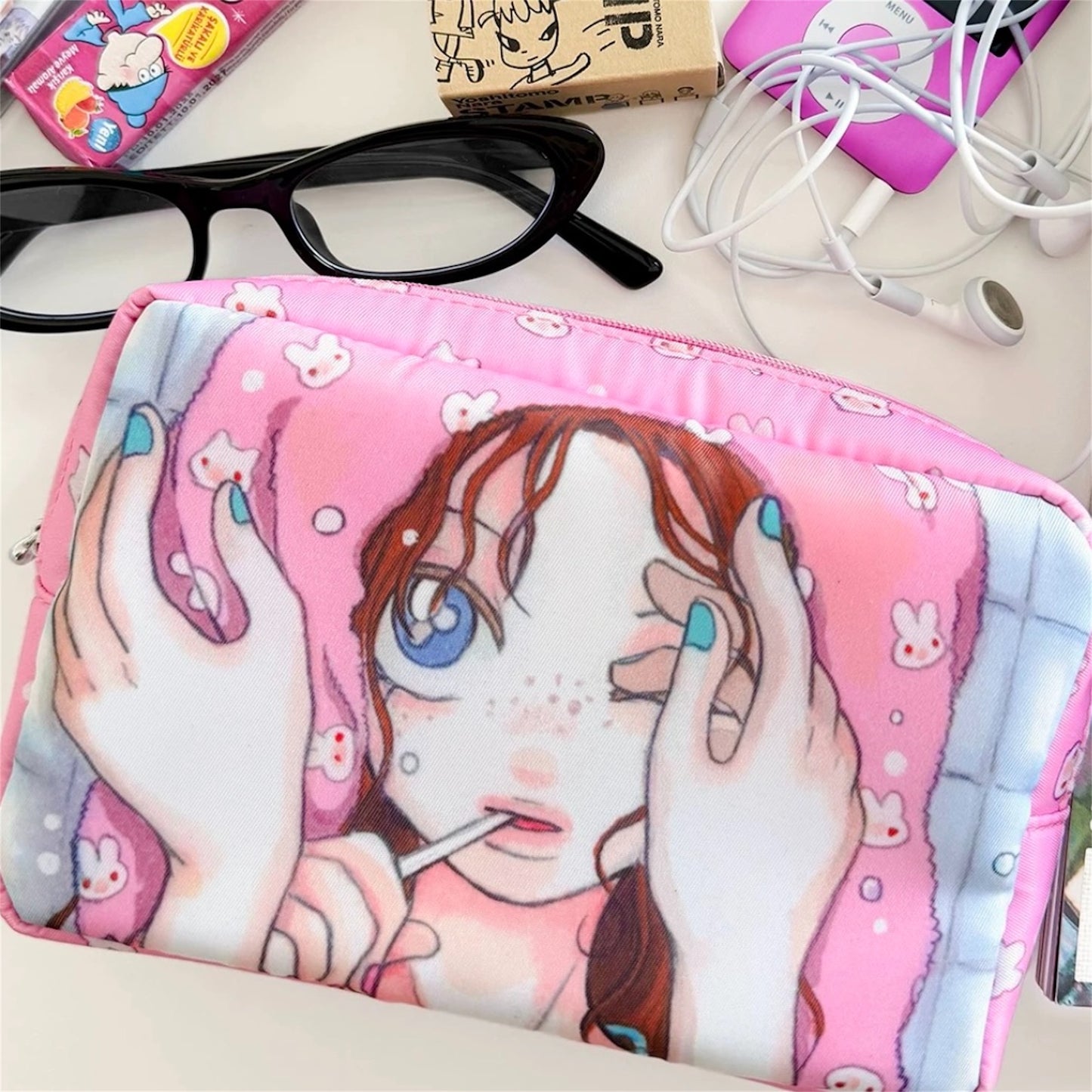 【oliwa】Polyester organizer pouch / ポーチ