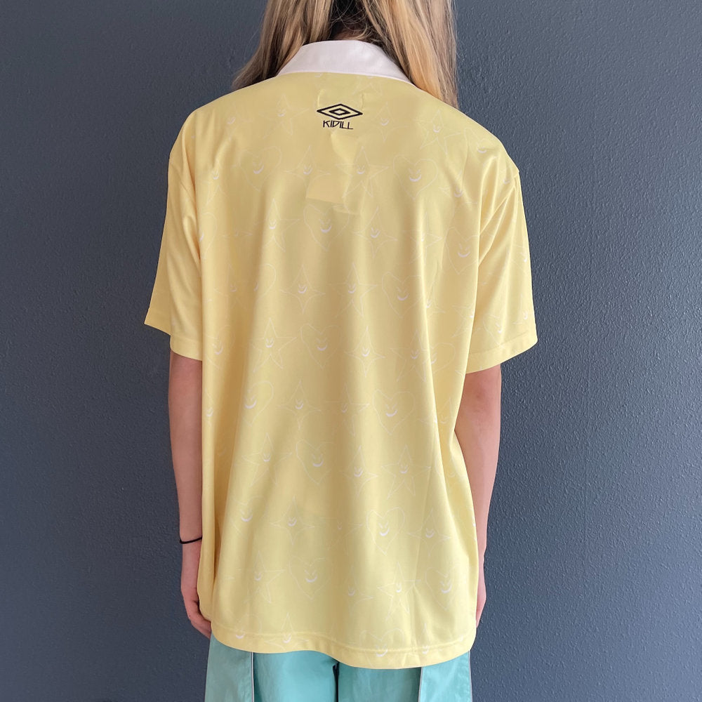 GAME SHIRT UMBRO COLLABORATION / YELLOW / グラフィックゲームシャツ