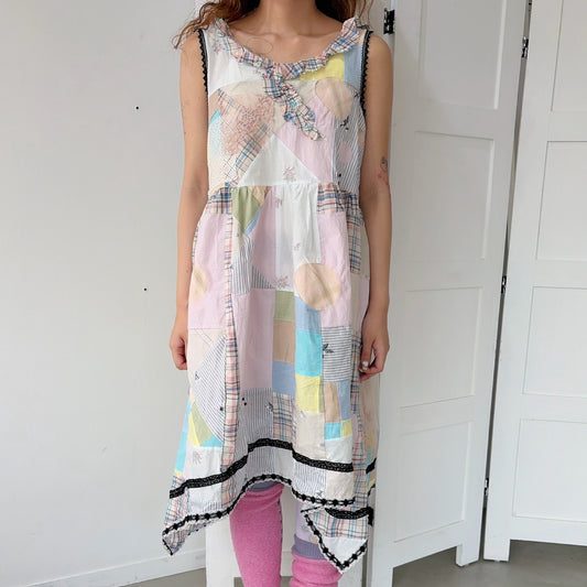 Patchwork dress / Mix / パッチワークドレス