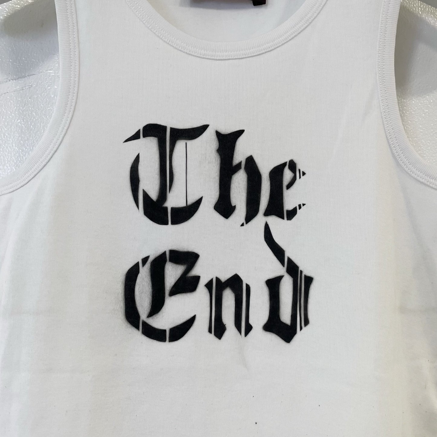 The End tank / エアブラシTシャツ