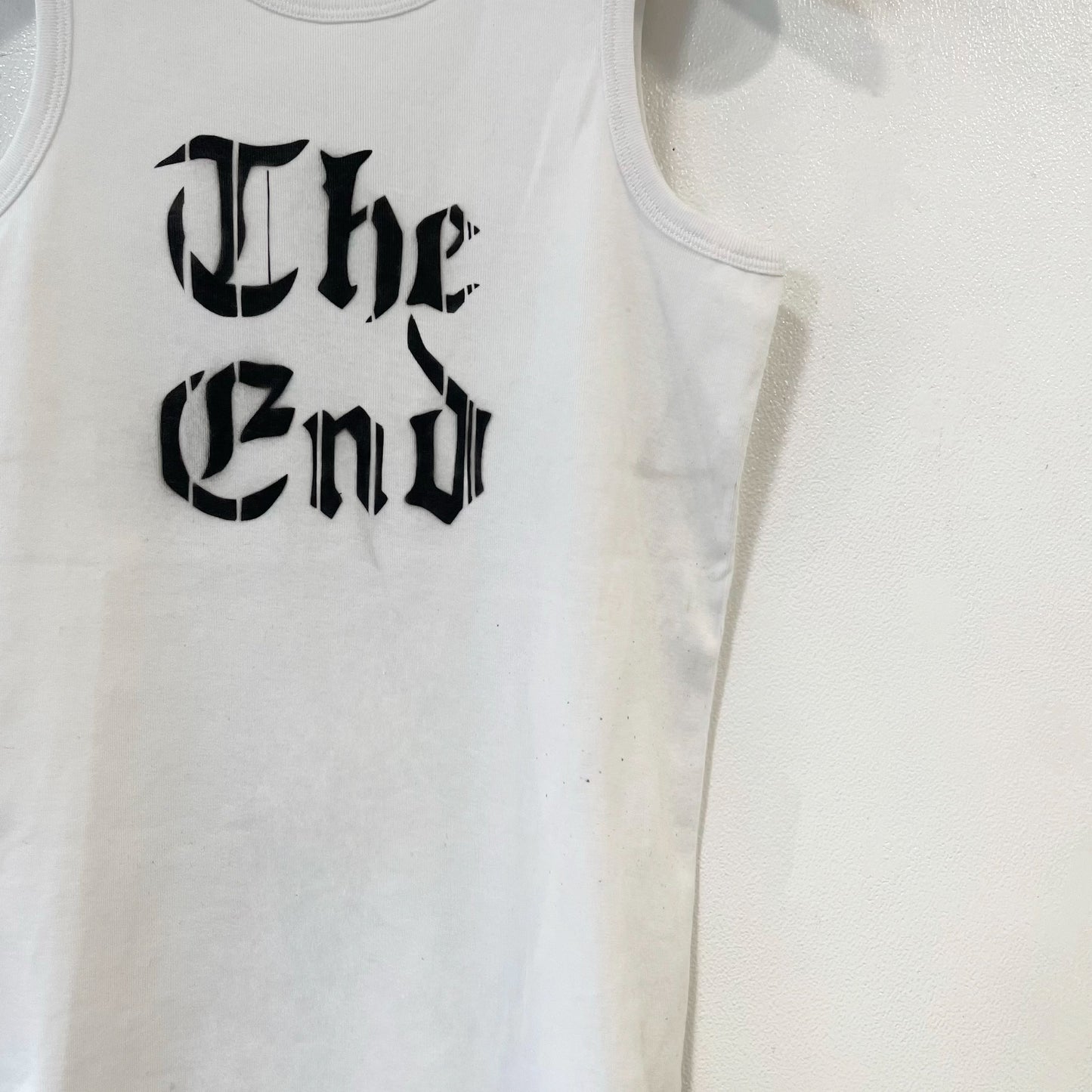 The End tank / エアブラシTシャツ