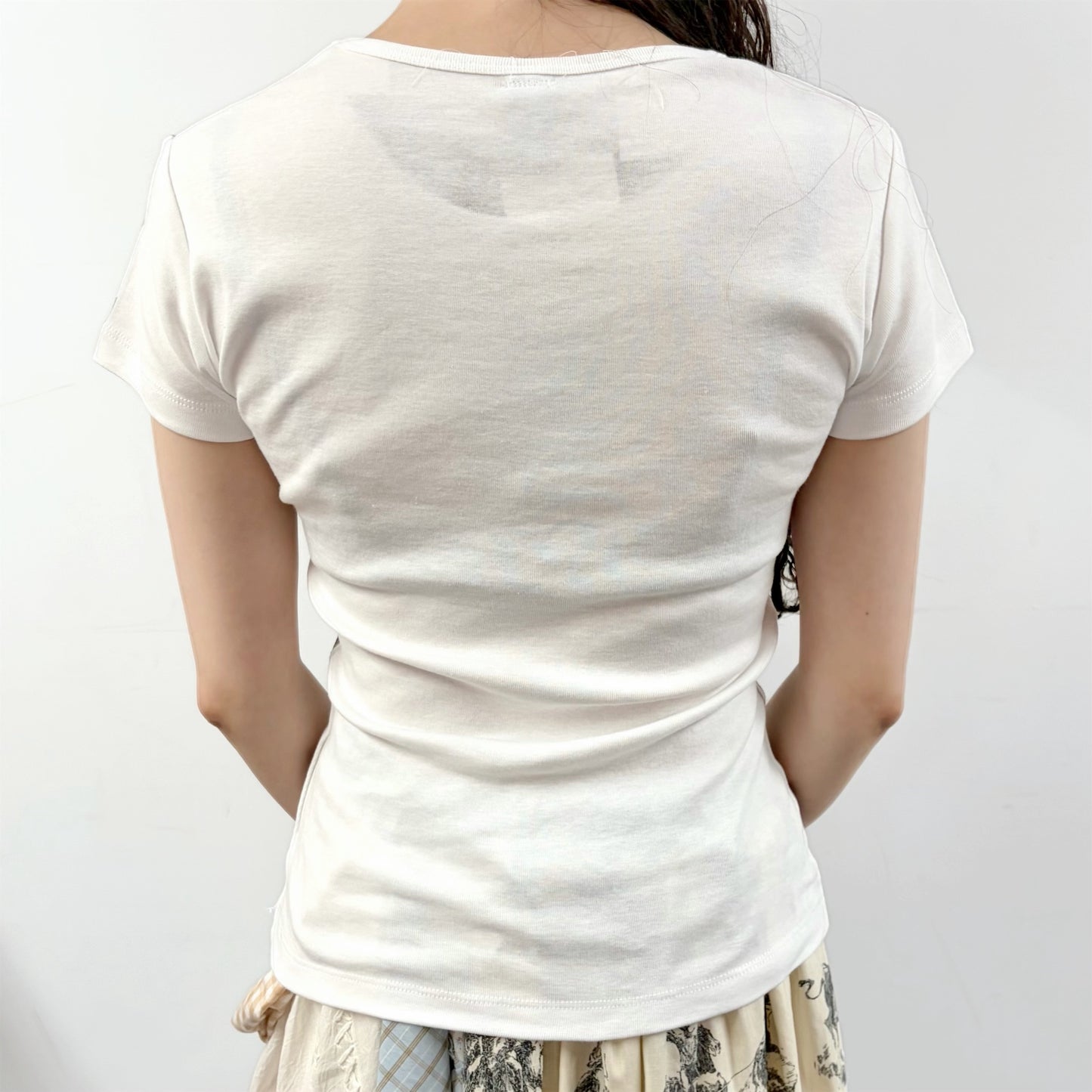 Check Tshirts / Brown / チェックTシャツ