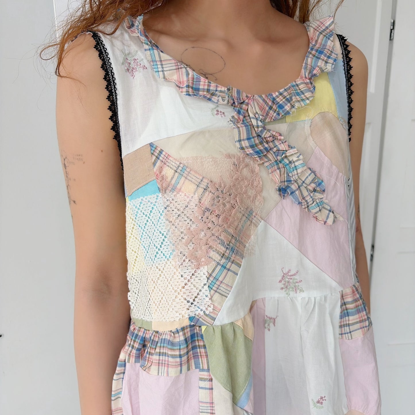 Patchwork dress / Mix / パッチワークドレス