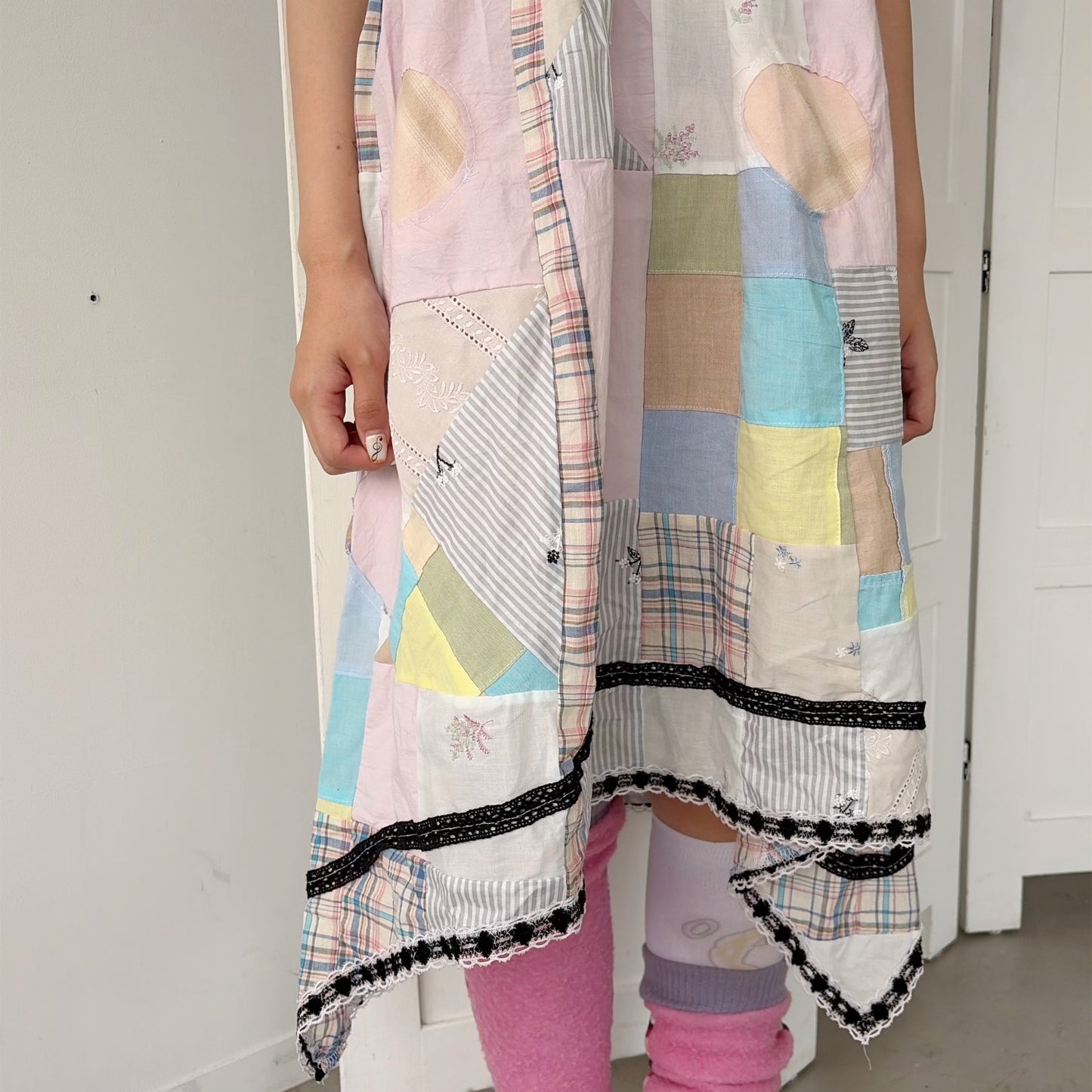 Patchwork dress / Mix / パッチワークドレス