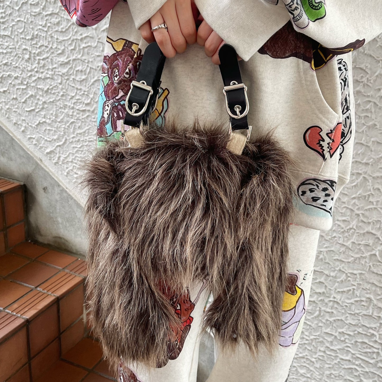 Ann / BROWN / ハンドバッグ