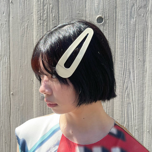 GIANT HAIRCLIP / CREAM / ジャイアントヘアクリップ