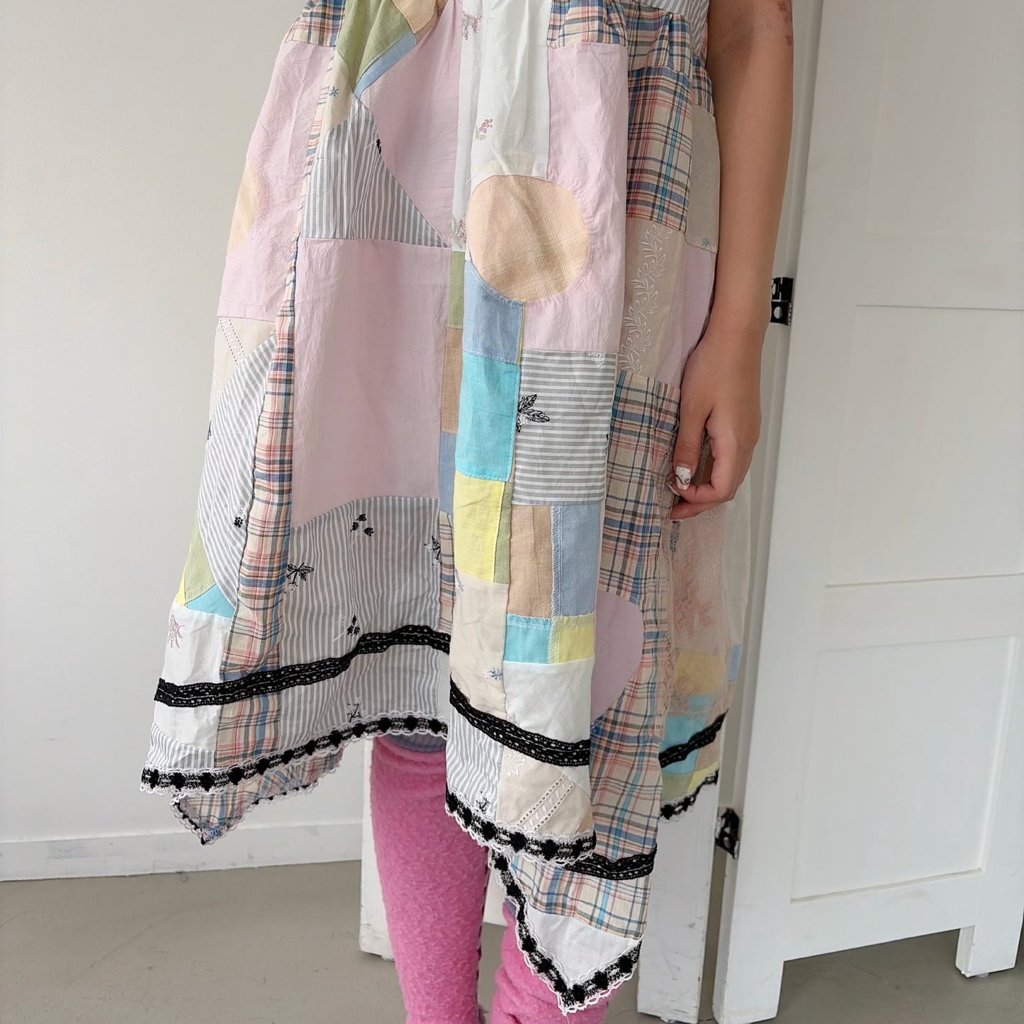 Patchwork dress / Mix / パッチワークドレス