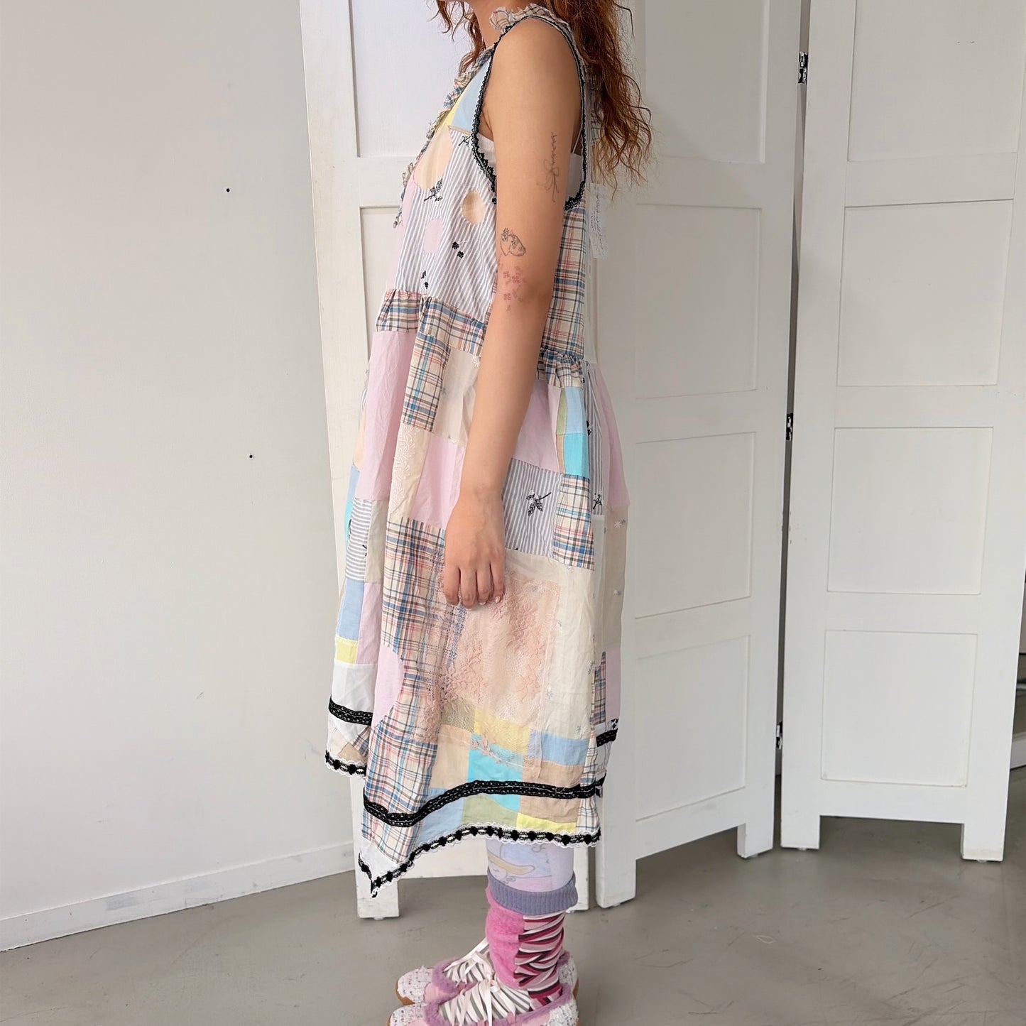 Patchwork dress / Mix / パッチワークドレス