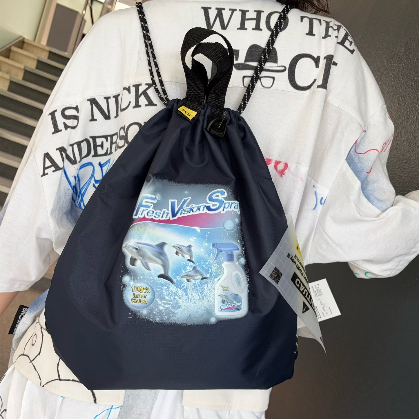 FreshVisionSpray BAG / BLACK / ナップサック
