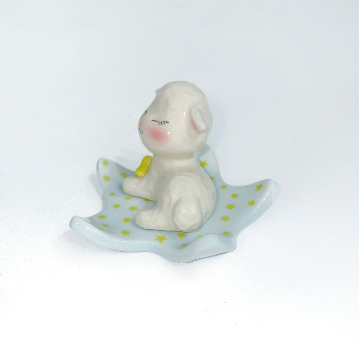 【SHEEP LIMITED】Sweet dream service incense holder / white / ひつじのお香立て