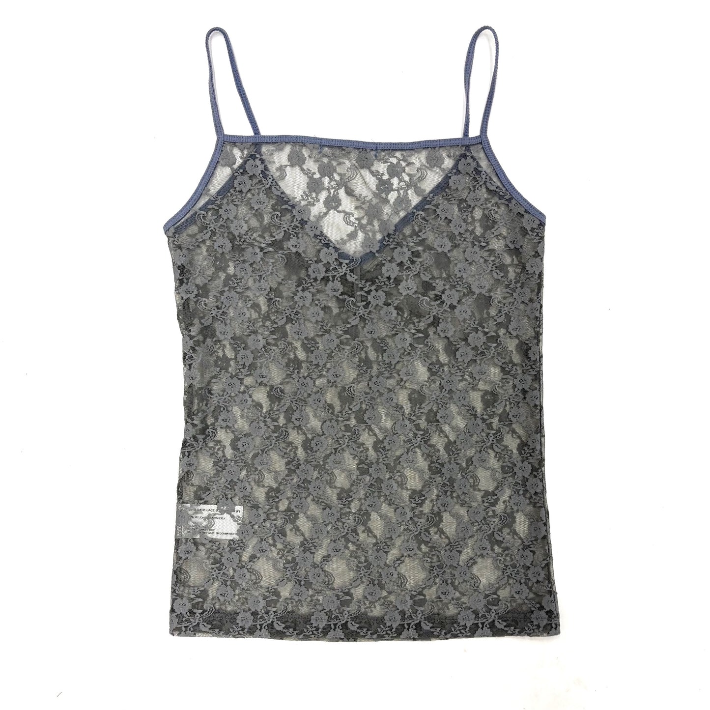 [fe.3] lucie lace sleeveless / grey / レースキャミソール
