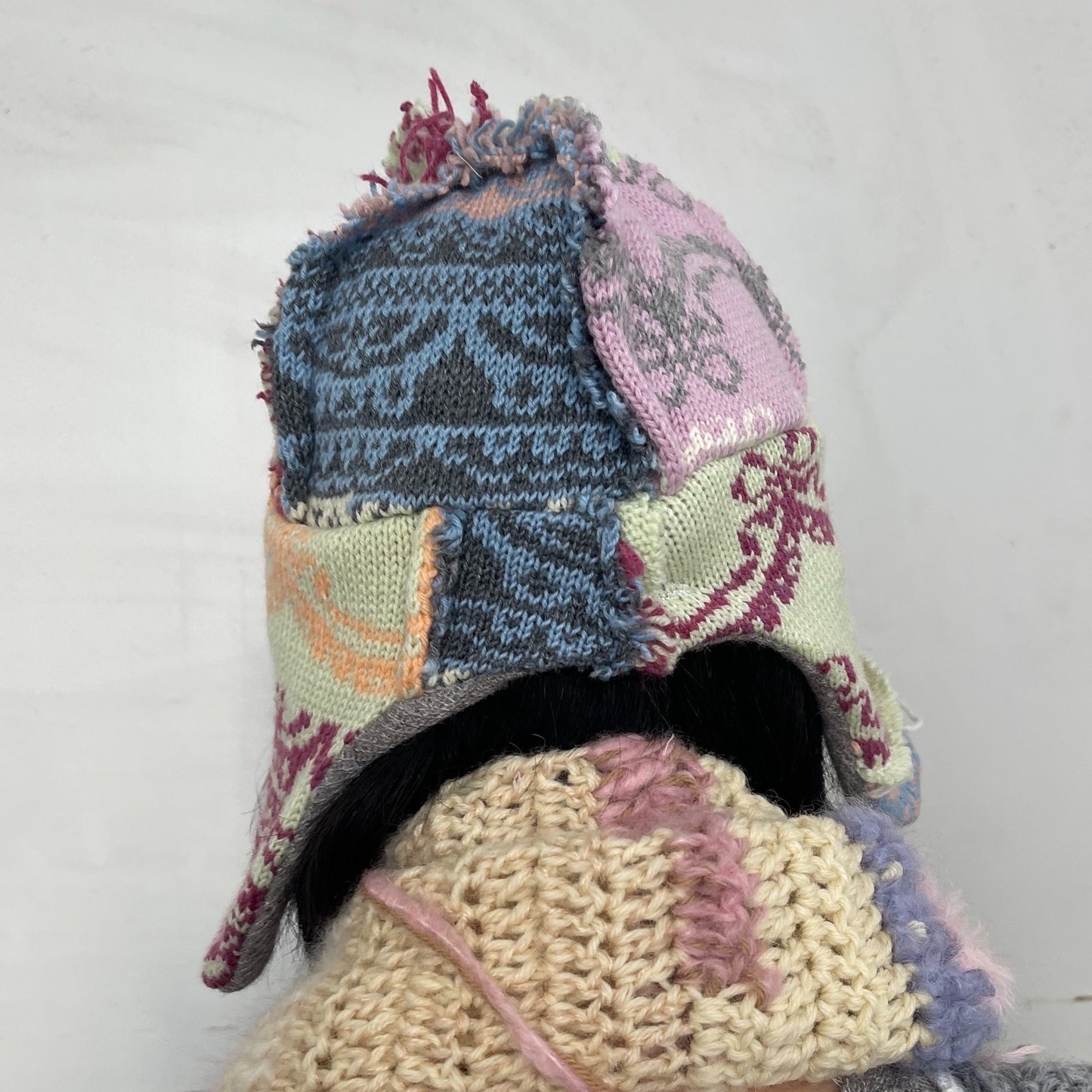 Knit fly cap / Multi / ニットフライキャップ