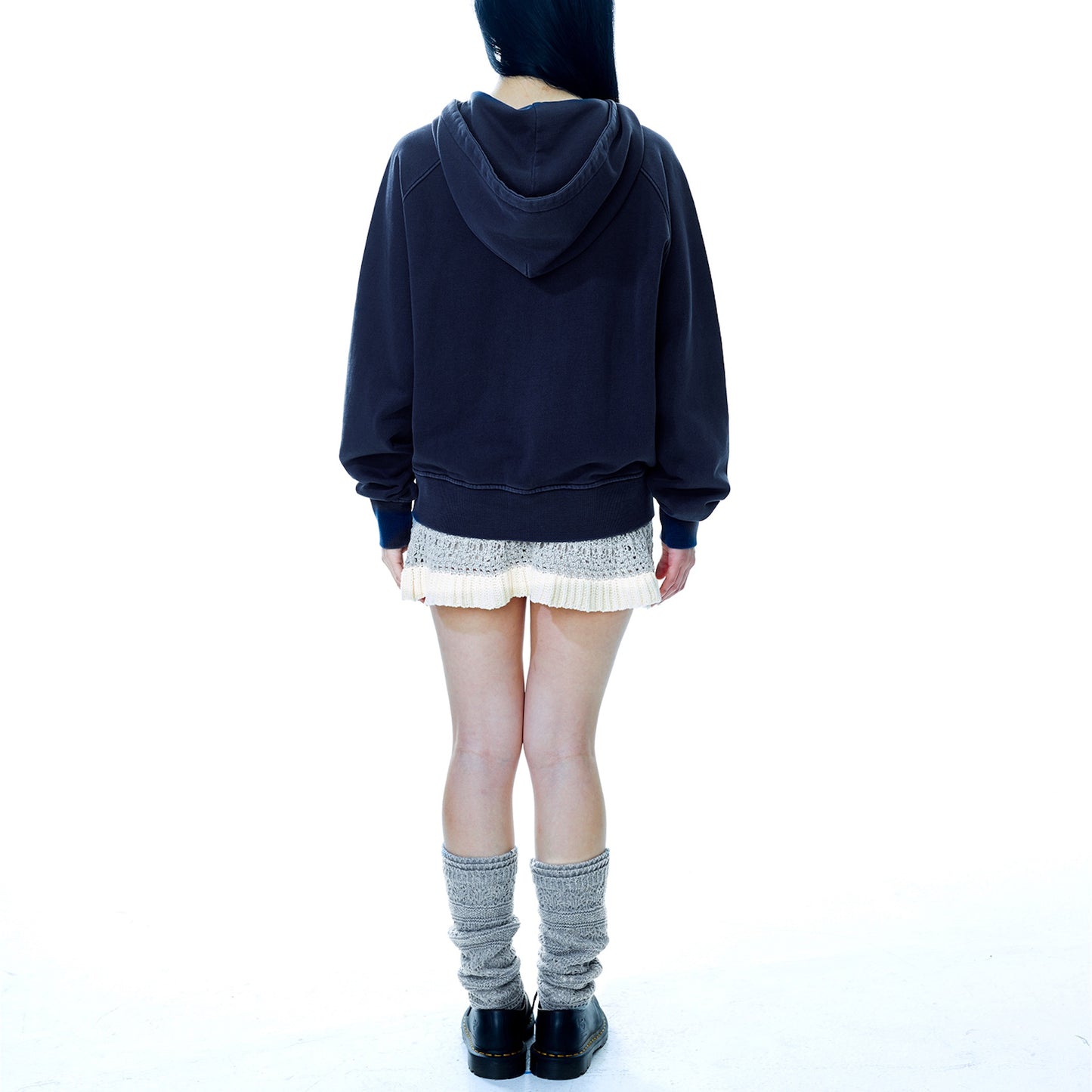 MORI KNEE SOCKS / CHARCOAL / ニーソックス