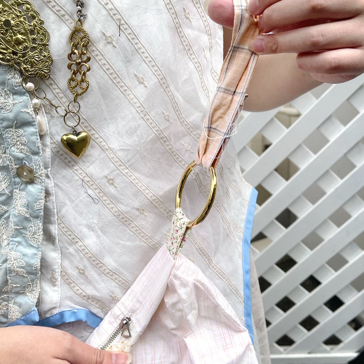 Shoulder bag / Flower / ショルダーバッグ