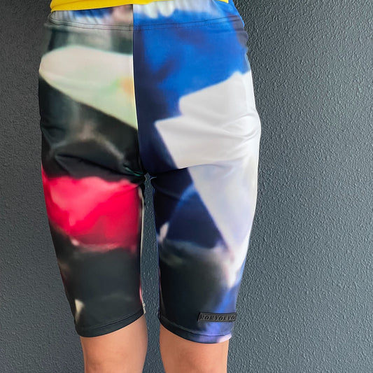 STRETCH SHORT LEGGINGS / PRINT / ストレッチショートレギンス