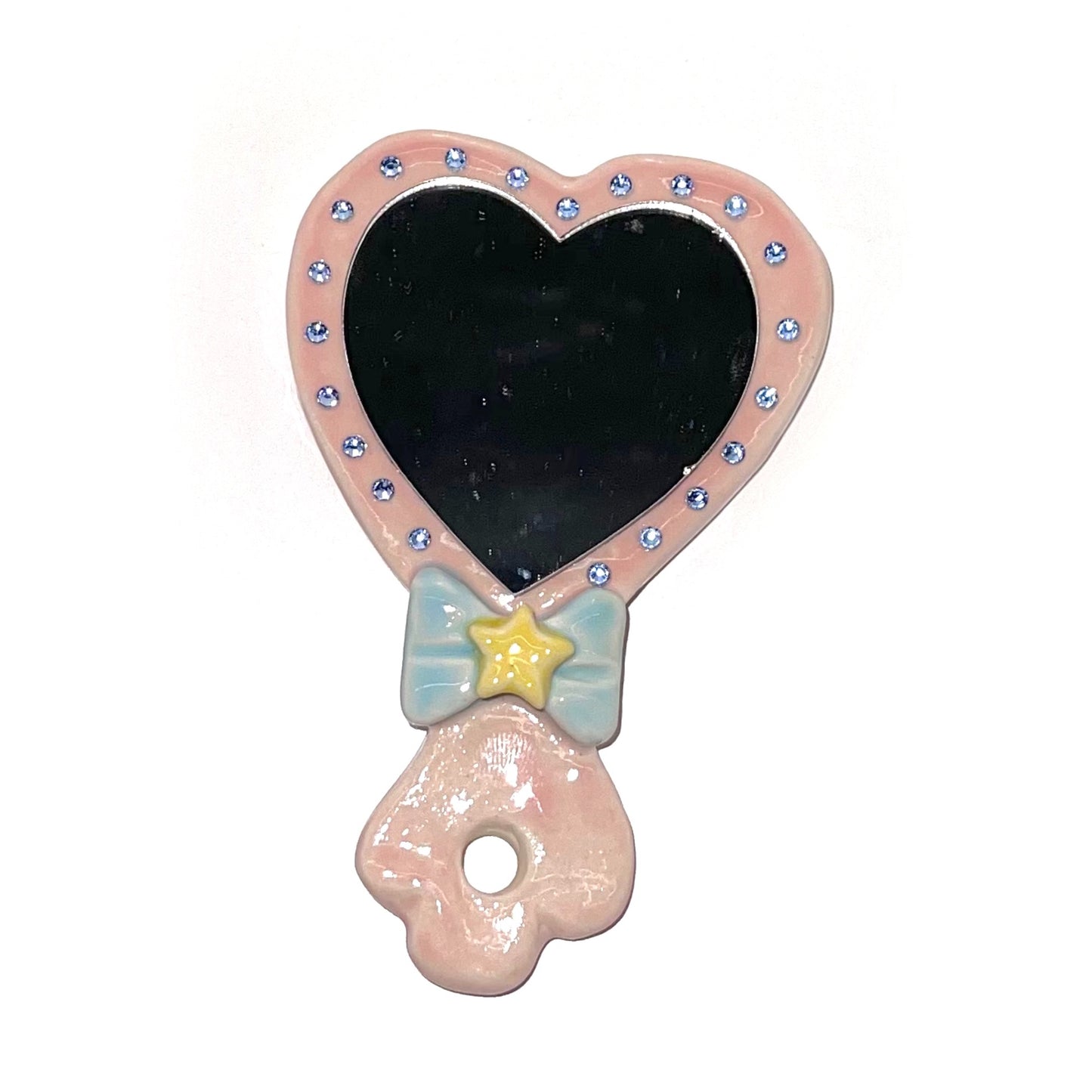 Handle with care compact mirror / コンパクトミラー