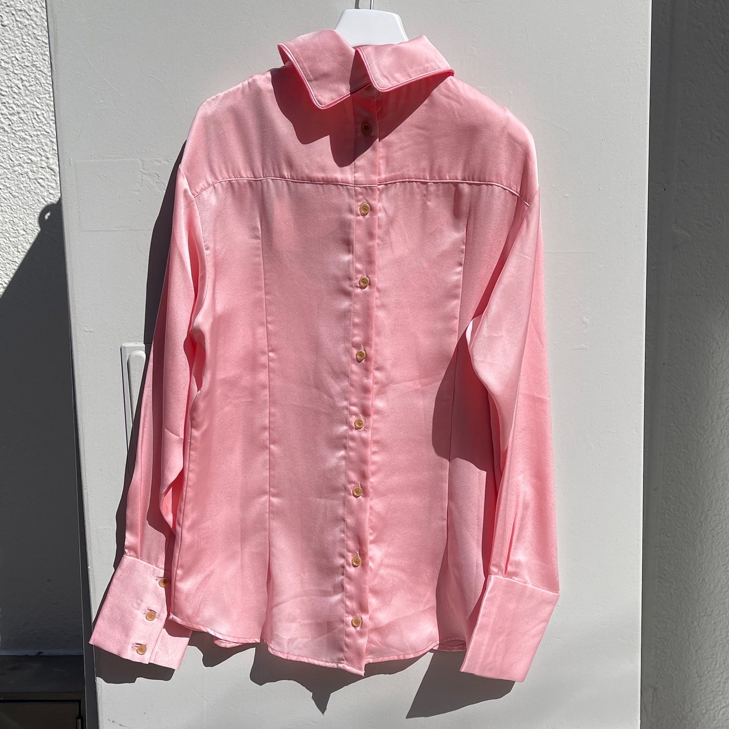 BACK OPEN WESTERN SHIRT / PINK / ウエスタンシャツ