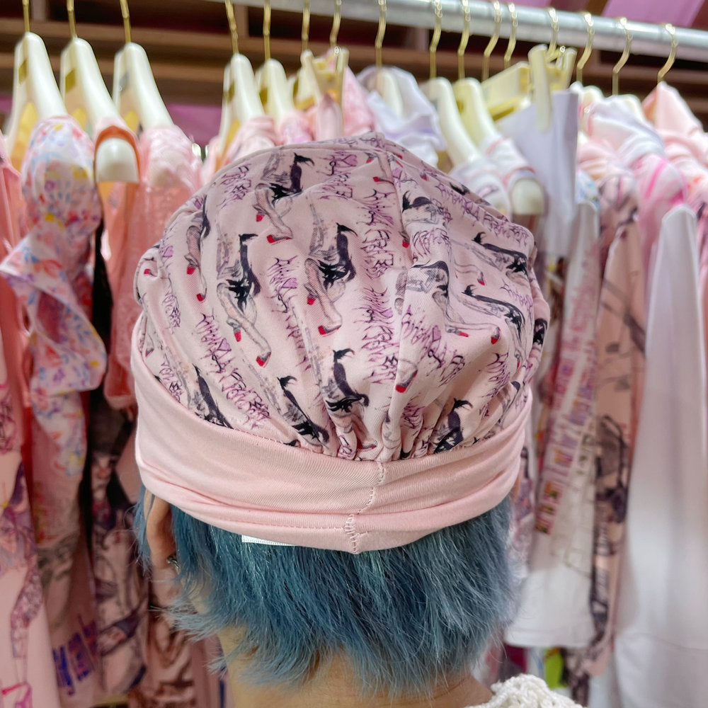 Pink baseball cap / グラフィックキャップ