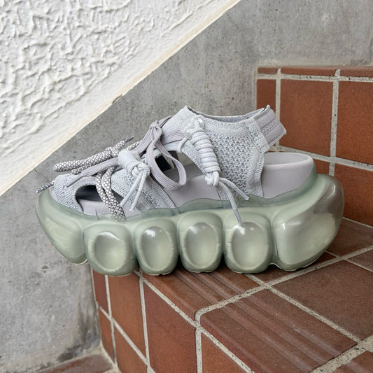 JEWELRY BUBBLE SANDAL CONFUSING Ⅰ / GRAY / MIKIOSAKABEサンダル