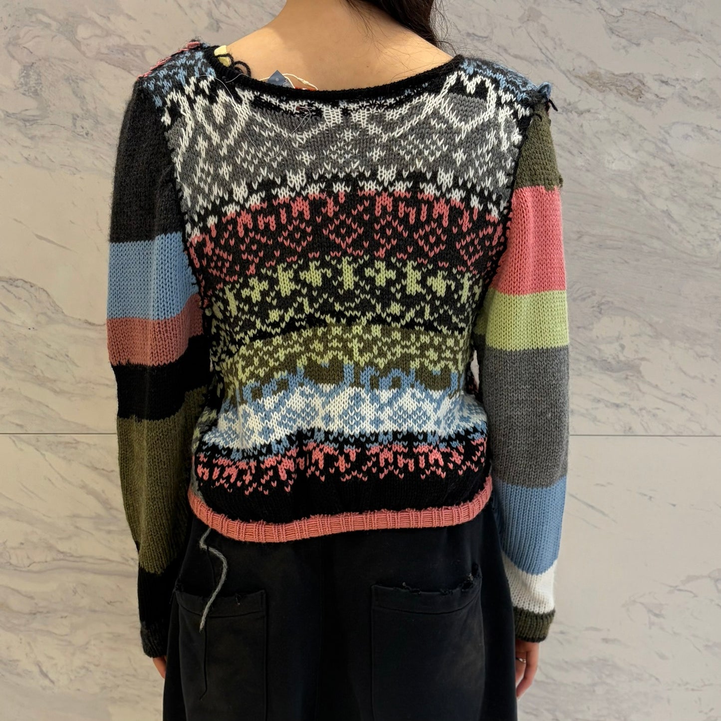 Heart cardigan / multi / ハートカーディガン